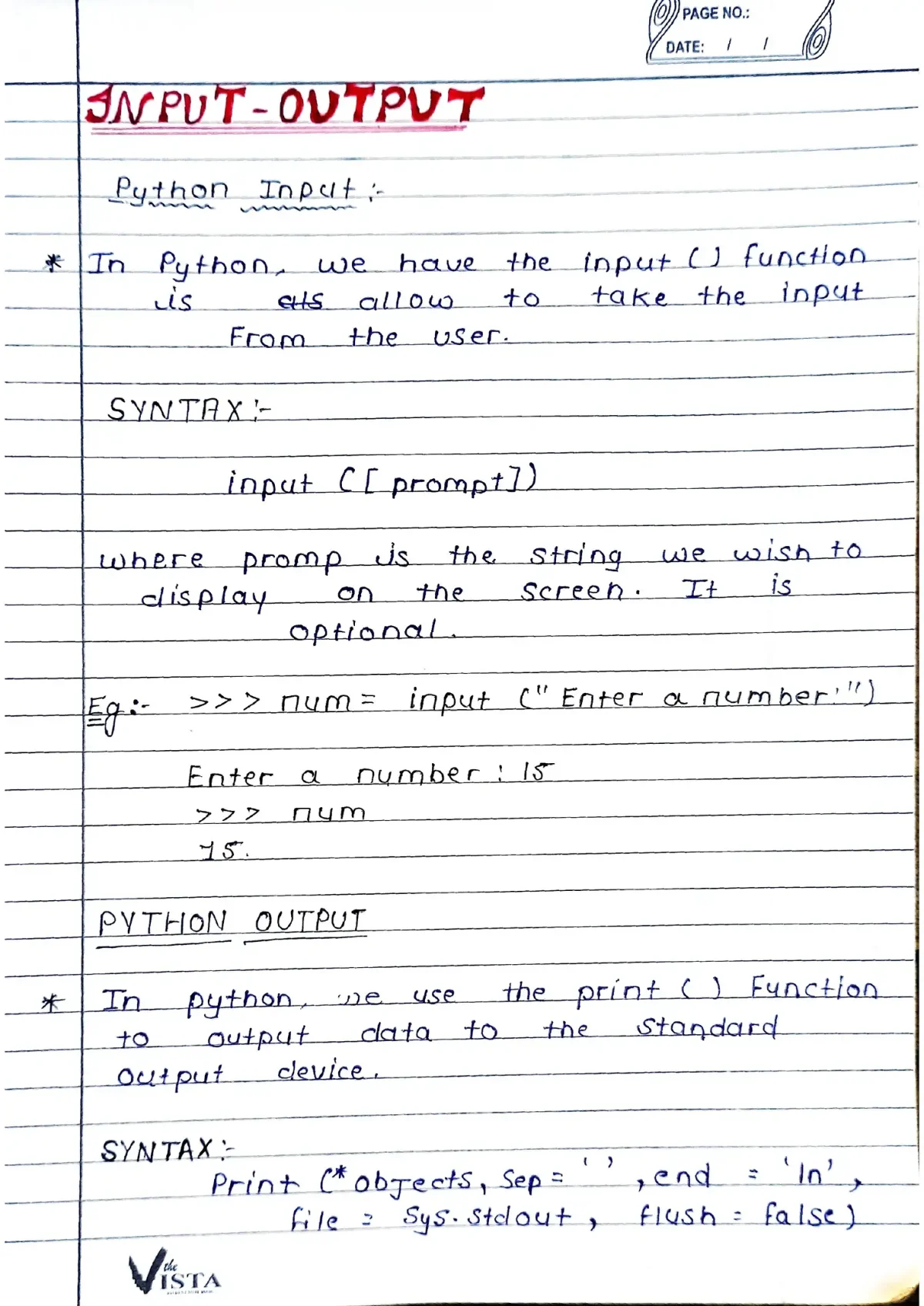 Python Colourful Handwritten Notes PDF - Image 3
